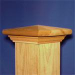 Wood Post Cap - Pyramid Cap