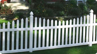 Danbury Vinyl Fence