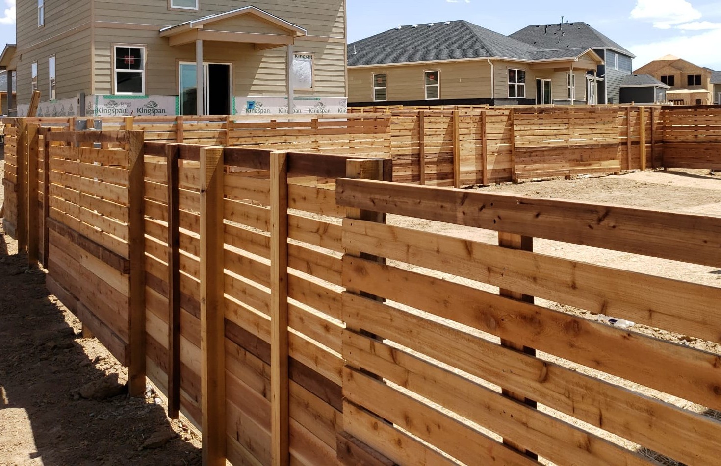 Cedar Horizontal Fence Board