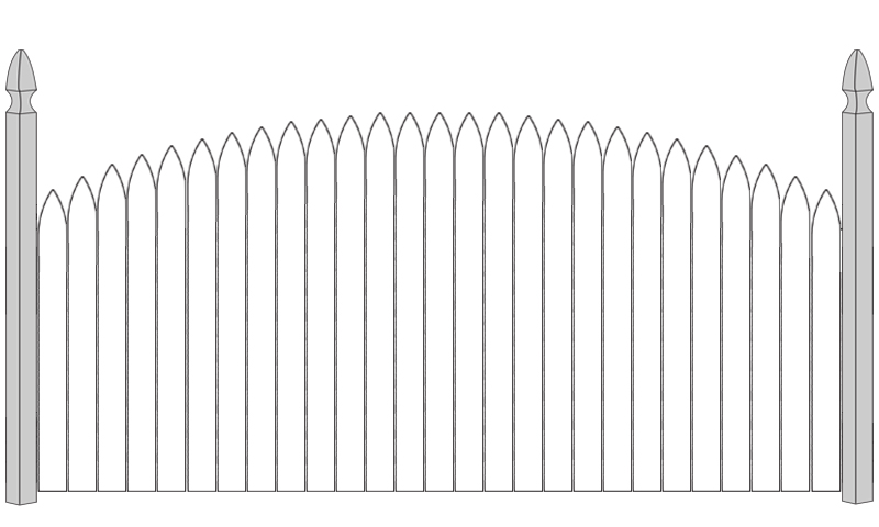 Convex Gothic Point No Spacing