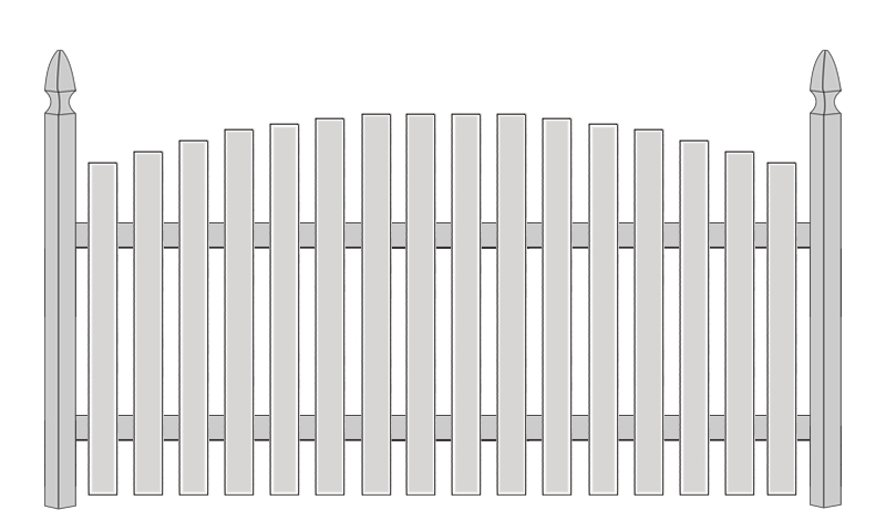 Convex Flat Point 2-1/2in