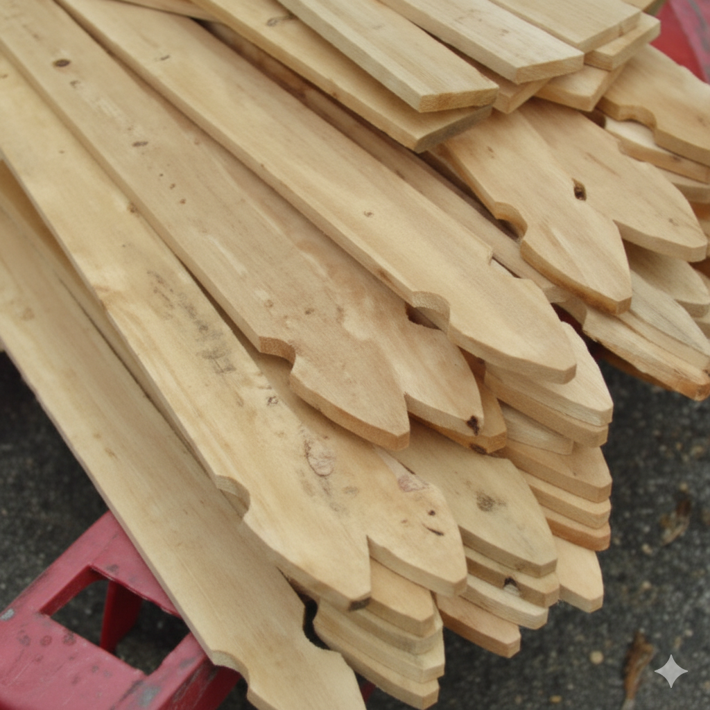 Loose Wood Boards/Pickets & Rails