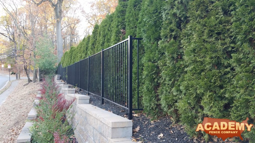 Aluminum Fence Company Installation Residential Academy Fence Company West Orange Essex County New Jersey