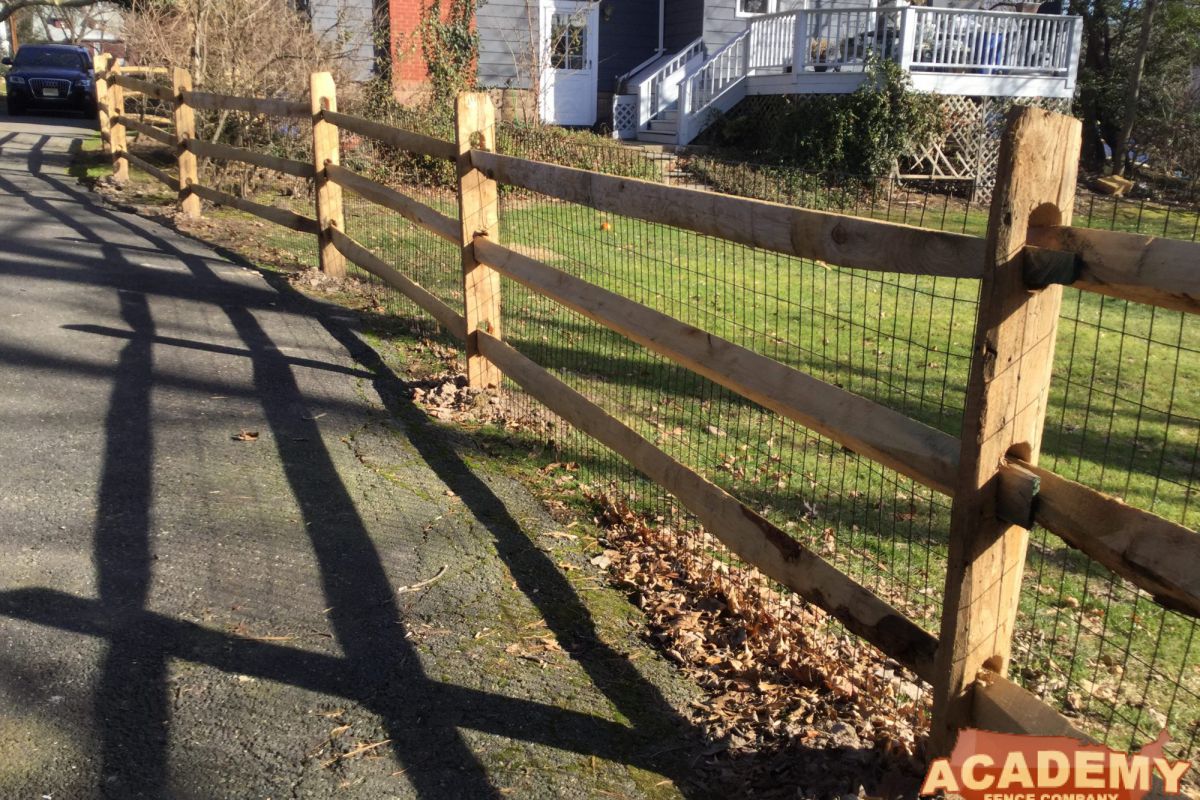 Post and Rail Fence NJ Fence Installation