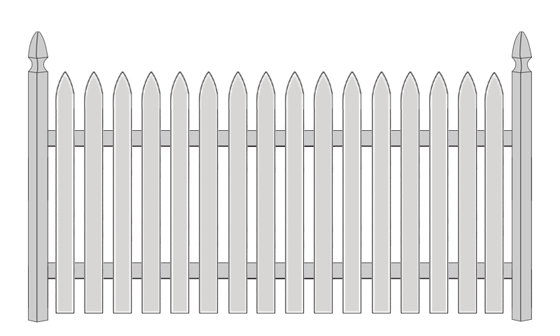 Gothic Point 2-1/2in