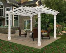 Vinyl Rio Pergola