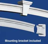 Vinyl Pergola Arch Kit