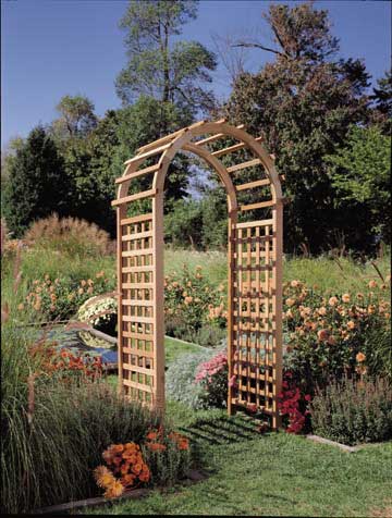 Iron Garden Arbors And Trellises