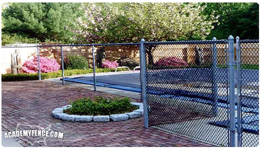 Academy Fence Chain Link Fence - Galvanized, Vinyl Coated, Chain Link Gates, Dog Run Kennels, Temporary Construction Fence, Fence Inserts, Fence Slats