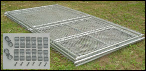 portable dog fence panels