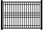 2 Gauge Jerith Patriot Ornamental Wire Fence