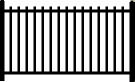 Bravo Style  Aluminum Fence