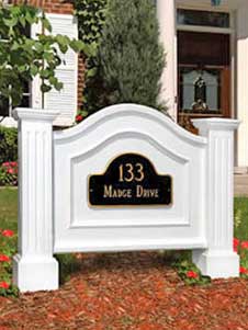 Nantucket Address Sign