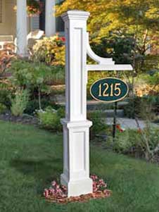 Woodhaven Address Sign