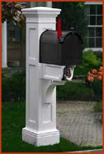 Vinyl Mailbox Posts