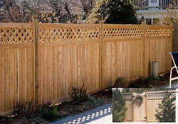 Tongue &  Groove Fence - 100% Cedar